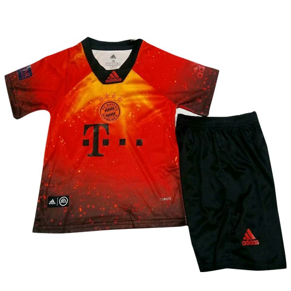 EA Sport Camiseta Bayern de Múnich Replica Primera Ropa Niños 2018/19 Naranja